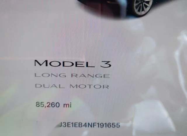 5YJ3E1EB4NF191655 2022 2022 Tesla Model 3 7