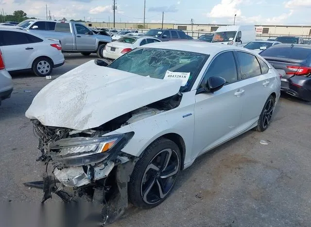 1HGCV3F23NA018021 2022 2022 Honda Accord- Hybrid Sport 2