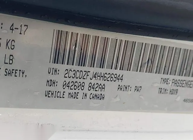 2C3CDZFJ4HH626944 2017 2017 Dodge Challenger- R/T Scat Pack 9