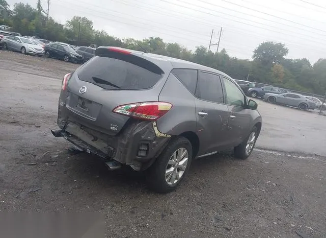 JN8AZ1MW7DW304223 2013 2013 Nissan Murano- S 4