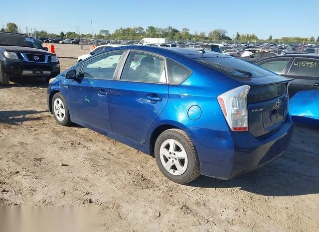 JTDKN3DU9B0265284 2011 2011 Toyota Prius- Three 3