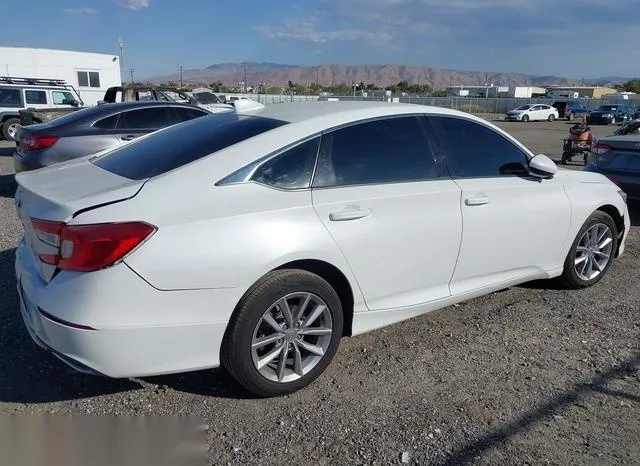 1HGCV1F11MA031912 2021 2021 Honda Accord- LX 4