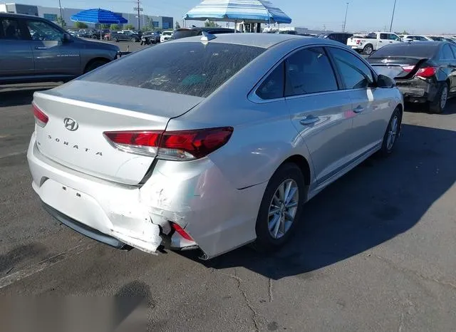 5NPE24AF0JH681307 2018 2018 Hyundai Sonata- SE 4