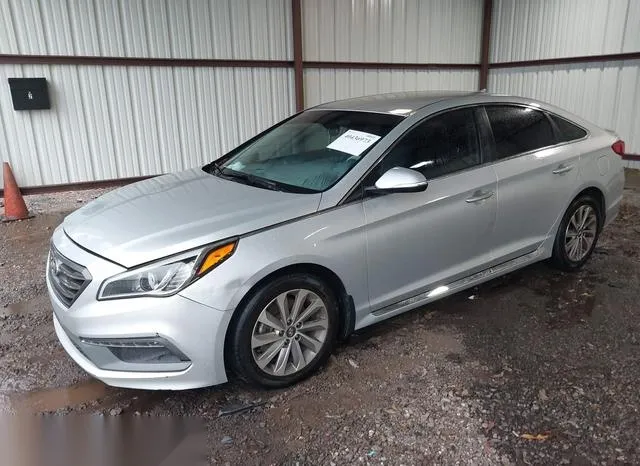 5NPE34AF5FH083640 2015 2015 Hyundai Sonata- Sport 2