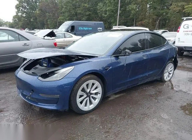 5YJ3E1EA7NF186411 2022 2022 Tesla Model 3 2