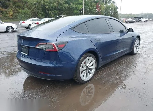 5YJ3E1EA7NF186411 2022 2022 Tesla Model 3 4