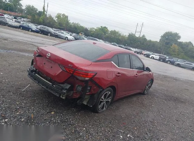 3N1AB8CV9MY207098 2021 2021 Nissan Sentra- Sv Xtronic Cvt 4