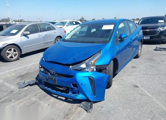 JTDKAMFU5N3174630 2022 2022 Toyota Prius- LE 2