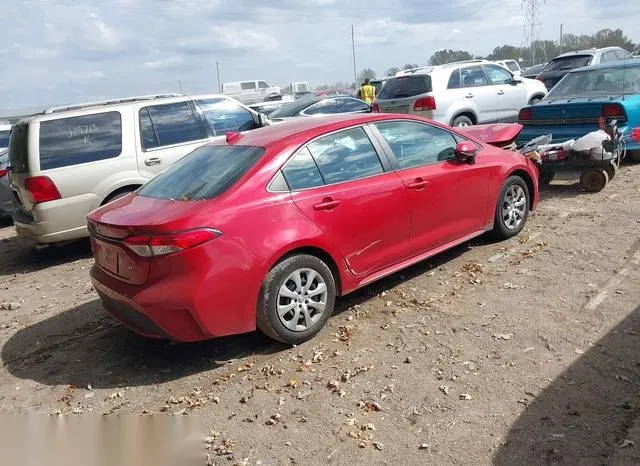 5YFEPMAE4MP184129 2021 2021 Toyota Corolla- LE 4