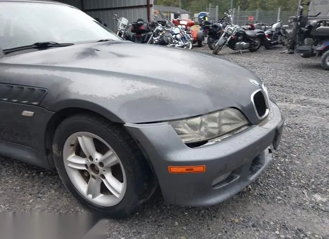 4USCH9349YLF83765 2000 2000 BMW Z3- 2-3 6