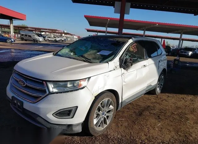 2FMPK3K87HBB42722 2017 2017 Ford Edge- Titanium 2