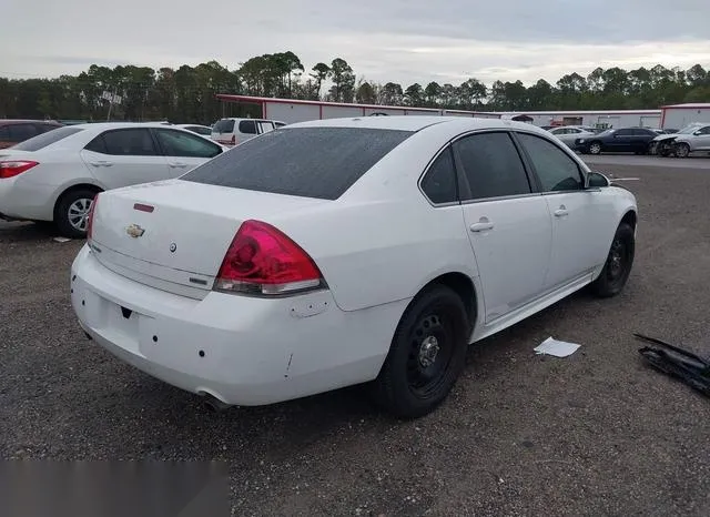 2G1WD5E35E1158045 2014 2014 Chevrolet Impala- Limited Police 4