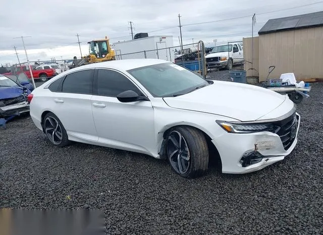 1HGCV1F3XNA110790 2022 2022 Honda Accord- Sport 1