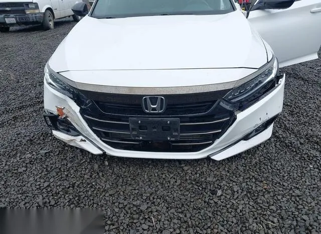 1HGCV1F3XNA110790 2022 2022 Honda Accord- Sport 6