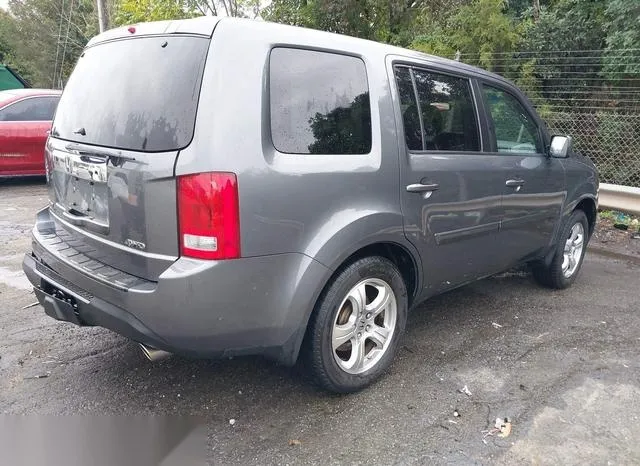 5FNYF4H7XDB015896 2013 2013 Honda Pilot- Ex-L 4