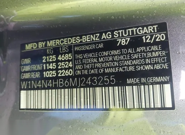 W1N4N4HB6MJ243255 2021 2021 Mercedes-Benz GLA 250- 4Matic 9