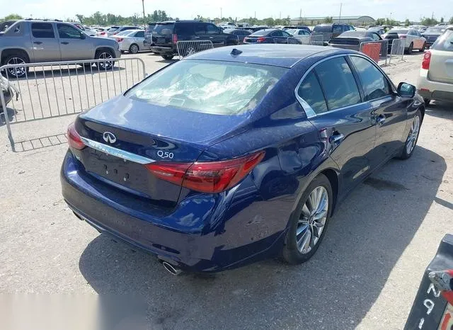 JN1EV7BR1NM342619 2022 2022 Infiniti Q50- Luxe Awd 4