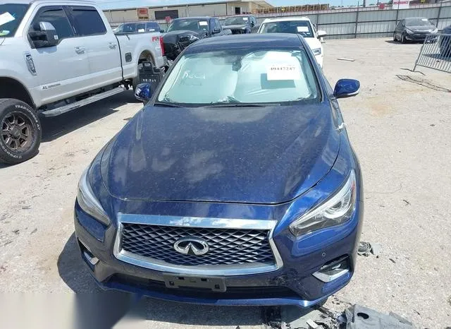 JN1EV7BR1NM342619 2022 2022 Infiniti Q50- Luxe Awd 6