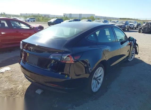 5YJ3E1EA3NF186616 2022 2022 Tesla Model 3 4