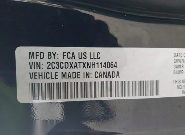 2C3CDXATXNH114064 2022 2022 Dodge Charger- Police Rwd 9