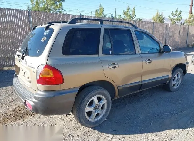 KM8SC73DX4U735988 2004 2004 Hyundai Santa Fe- Gls 4