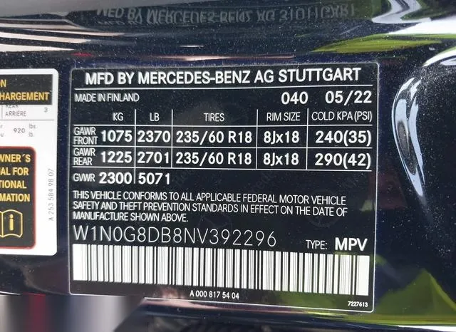 W1N0G8DB8NV392296 2022 2022 Mercedes-Benz GLC 300- Suv 9