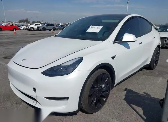 7SAYGDEF0PF739404 2023 2023 Tesla Model Y- Awd/Performance D 2