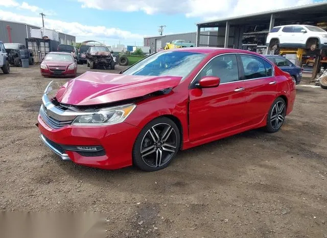 1HGCR2F51GA103614 2016 2016 Honda Accord- Sport 2