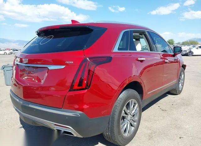 1GYKNCRS8MZ185538 2021 2021 Cadillac XT5- Fwd Premium Luxury 4