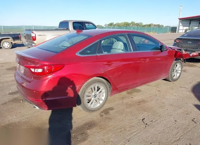 5NPE24AF9GH318495 2016 2016 Hyundai Sonata- SE 4