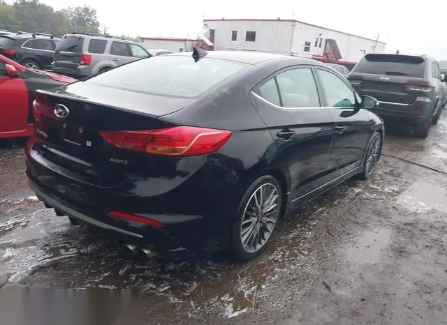 KMHD04LB4JU558400 2018 2018 Hyundai Elantra- Sport 4