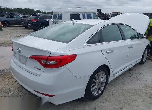 5NPE34AF4FH022019 2015 2015 Hyundai Sonata- Limited 4