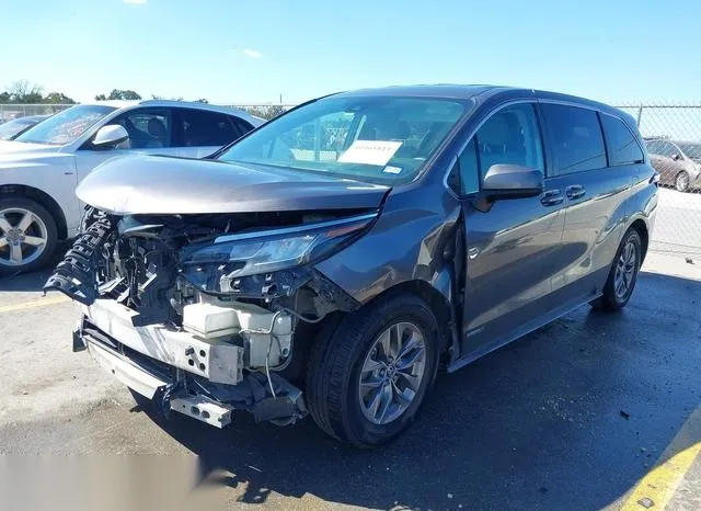 5TDKRKECXMS016674 2021 2021 Toyota Sienna- LE 2