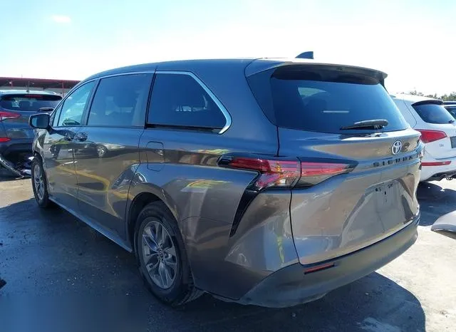 5TDKRKECXMS016674 2021 2021 Toyota Sienna- LE 3