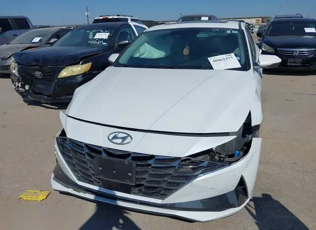 5NPLP4AG2MH040584 2021 2021 Hyundai Elantra- Limited 6