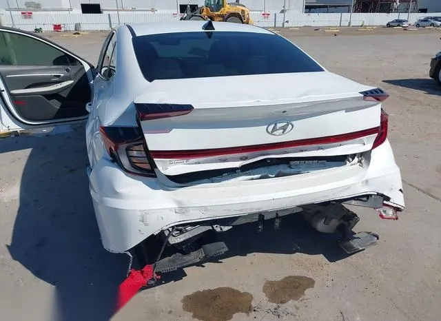 KMHL64JA4MA165474 2021 2021 Hyundai Sonata- Sel 6