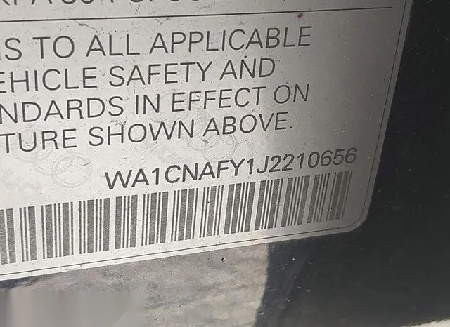 WA1CNAFY1J2210656 2018 2018 Audi Q5- 2-0T Premium/2-0T Tech  9