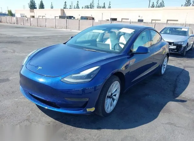 5YJ3E1EA7NF137998 2022 2022 Tesla Model 3 2