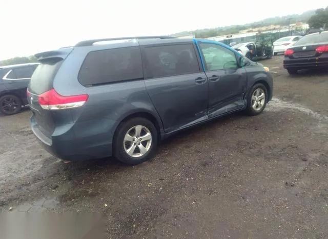 5TDKK3DC1ES503954 2014 2014 Toyota Sienna- Le V6 8 Passenger 4