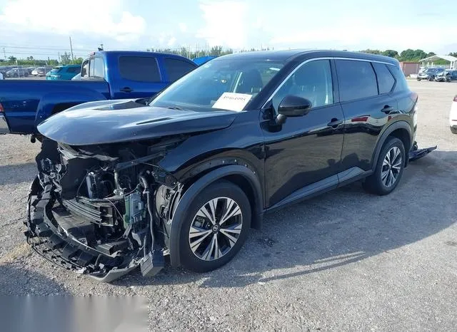 5N1AT3BA6MC833076 2021 2021 Nissan Rogue- Sv Fwd 2