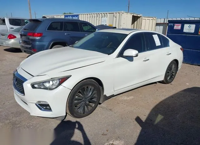 JN1EV7AP1JM358071 2018 2018 Infiniti Q50- 3-0T Luxe 2