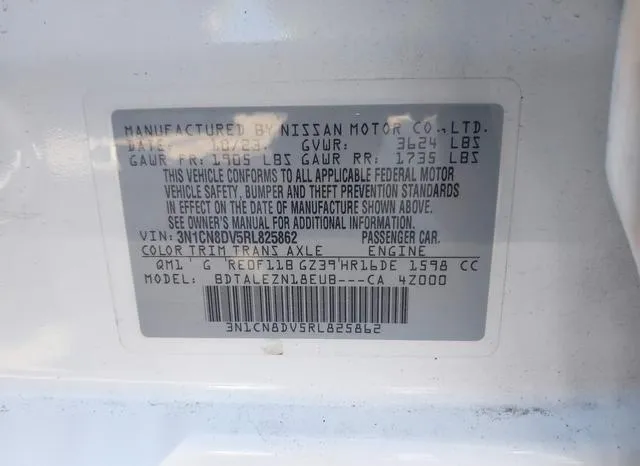 3N1CN8DV5RL825862 2024 2024 Nissan Versa- 1-6 S 9