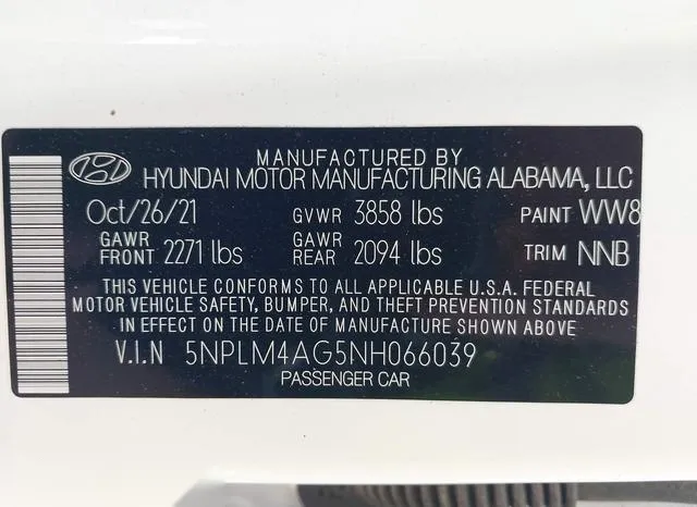 5NPLM4AG5NH066039 2022 2022 Hyundai Elantra- Sel 9