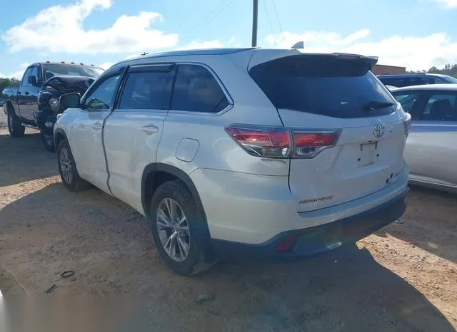 5TDJKRFH9FS214409 2015 2015 Toyota Highlander- Xle V6 3