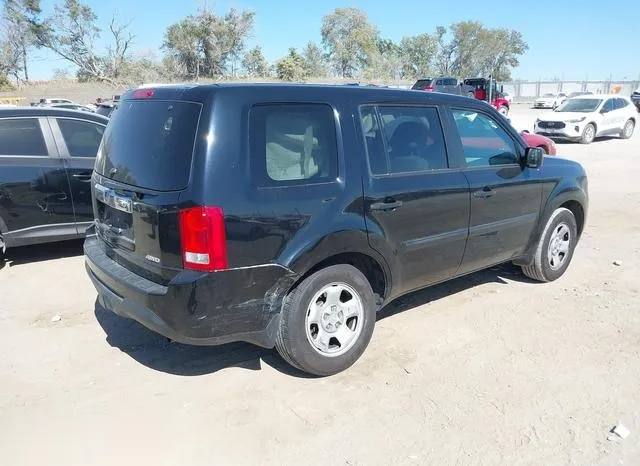 5FNYF4H2XDB085192 2013 2013 Honda Pilot- LX 4