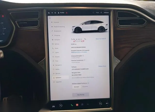 5YJXCBE40HF055803 2017 2017 Tesla Model X- P100D 7