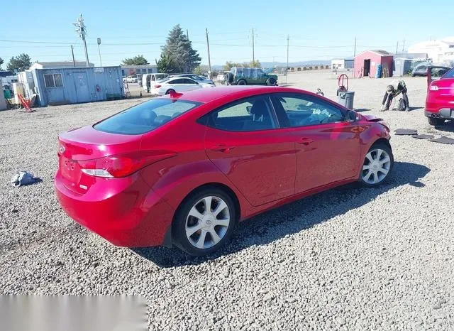 KMHDH4AE2DU941360 2013 2013 Hyundai Elantra- Limited 4