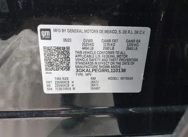 3GKALPEG9RL110138 2024 2024 GMC Terrain- Fwd Slt 9