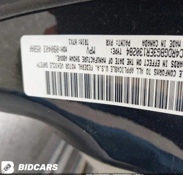 2C4RDGBG3ER130284 2014 2014 Dodge Grand Caravan- SE 9