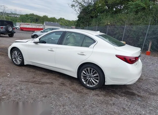 JN1EV7BR9MM753023 2021 2021 Infiniti Q50- Luxe Awd 3